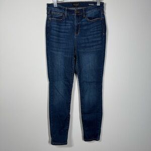 Judy Blue Relaxed Fit Dark Wash Skinny Jeans